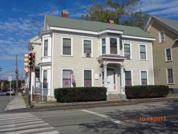 This property at 323 Islington Street in downtown Portsmouth is one of three taken by the city for failure to pay property taxes.