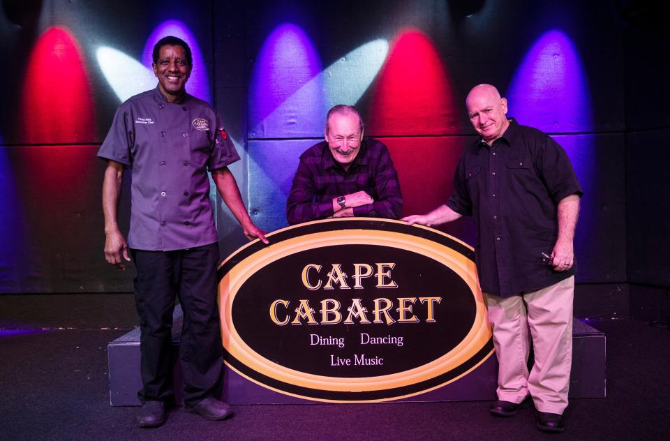 Joel Notes, the owner of Cape Cabaret, recently brought on executive chef Pablo Felix and Jerry Nolan, director of entertainment.