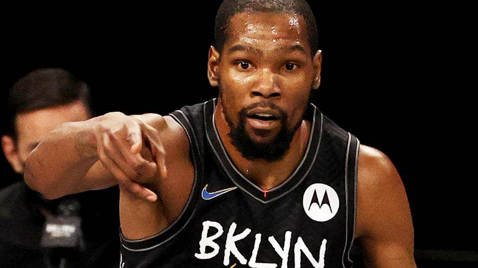 Kevin Durant has missed the last month of NBA action after injuring his hamstring.