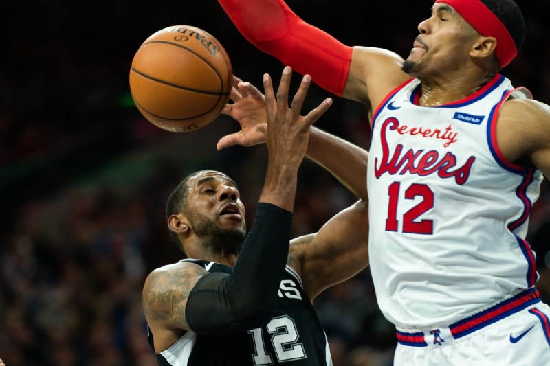 NBA: San Antonio Spurs at Philadelphia 76ers