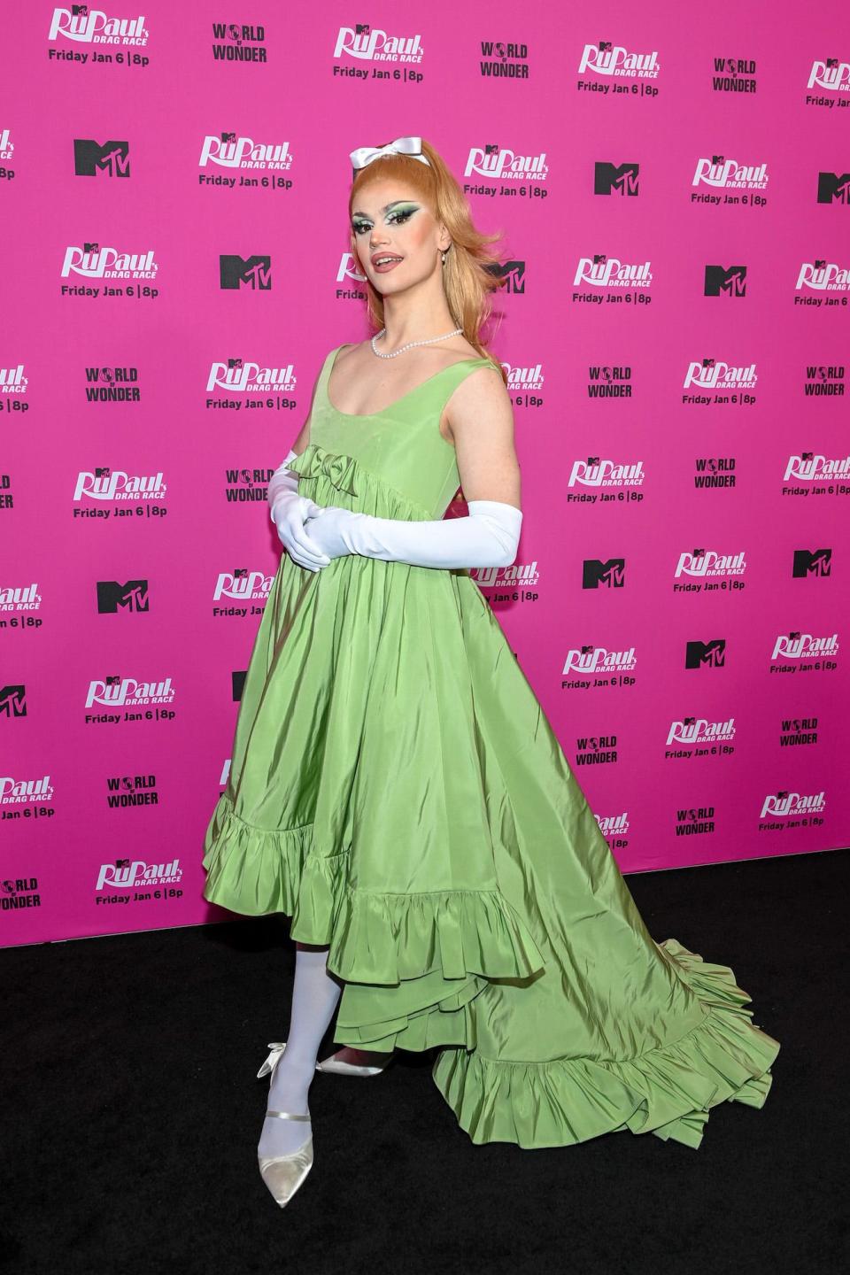 Marcia Marcia Marcia at the "RuPaul's Drag Race" season 15 premiere on January 5, 2023.