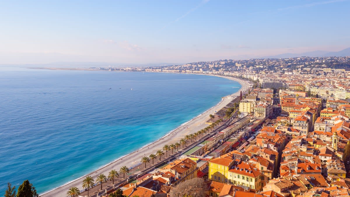 An aerial view of Nice (Getty Images)