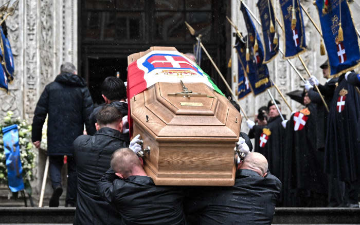 Funeral de Víctor Manuel de Saboya