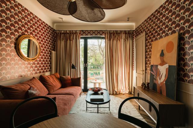 A Bevy of Bold Patterns Upgrade This 614-Square-Foot Kraków Apartment