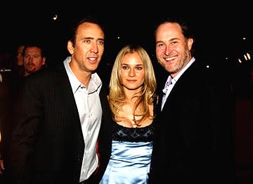 Nicolas Cage , Diane Kruger and Jon Turteltaub at the LA premiere of Touchstone's National Treasure