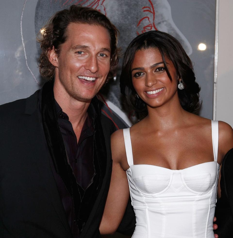 Matthew and Camila in December 2007