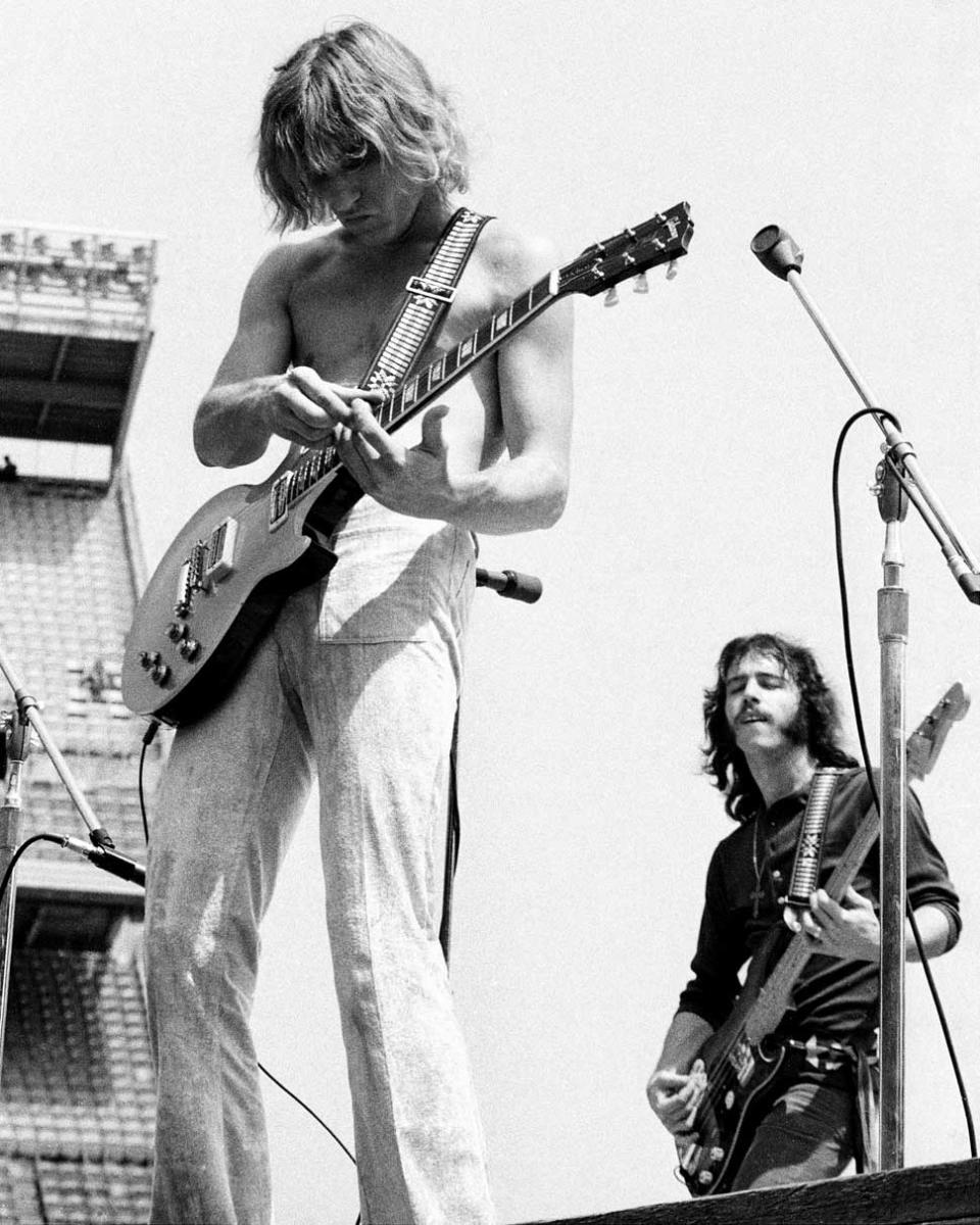 James Gang onstage in 1970