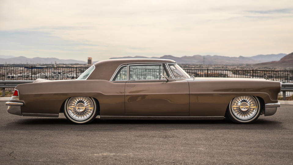 A 1957 Lincoln Continental Mark II reimagined by Havasu Speed Equipment.