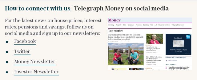 How to connect with us | Telegraph Money on social media