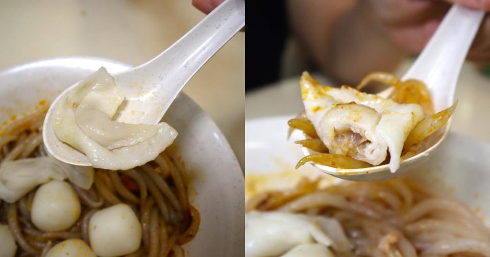 Shan Yuan Teochew Kway Teow Noodle - closeup of herh kiao