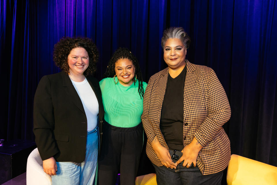 Julia Turshen, Michelle Buteau and Roxane Gay