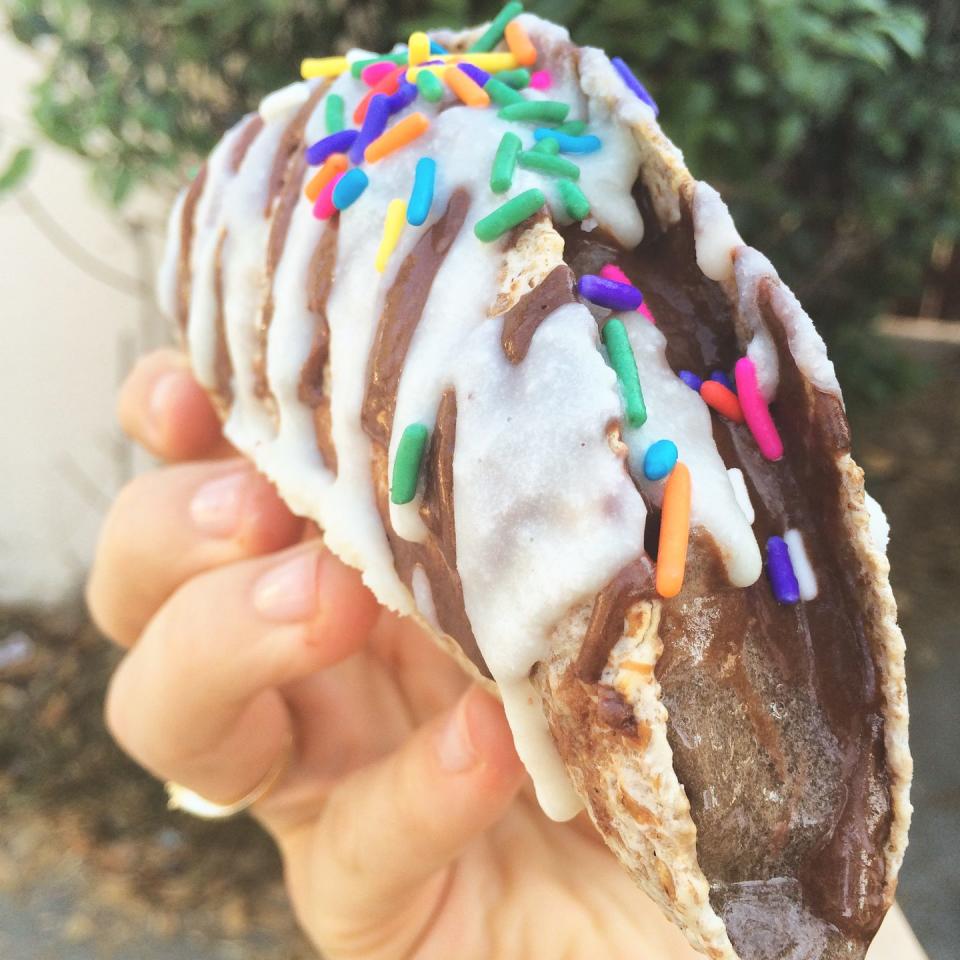 Guilt Free Choco Taco