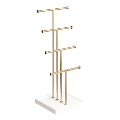 3) Four-Tier Jewelry Tree Stand