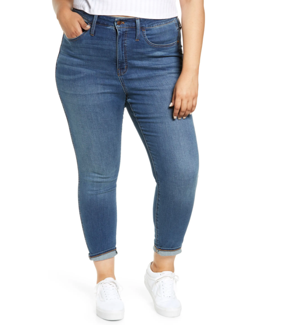 Madewell High-Rise Roadtripper Supersoft Jeans (Photo via Nordstrom)