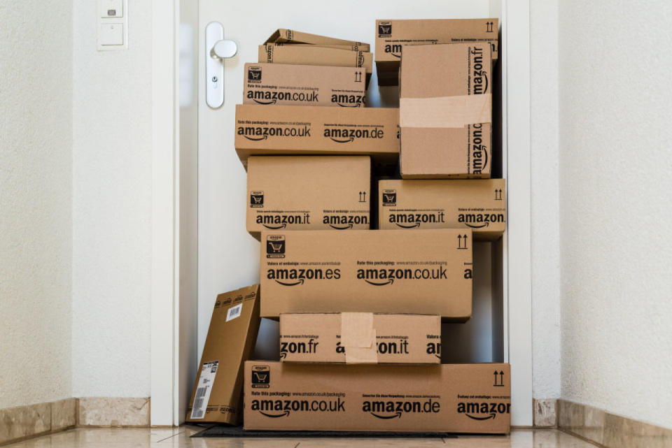 If you absolutely need to know where your Amazon package is even though you