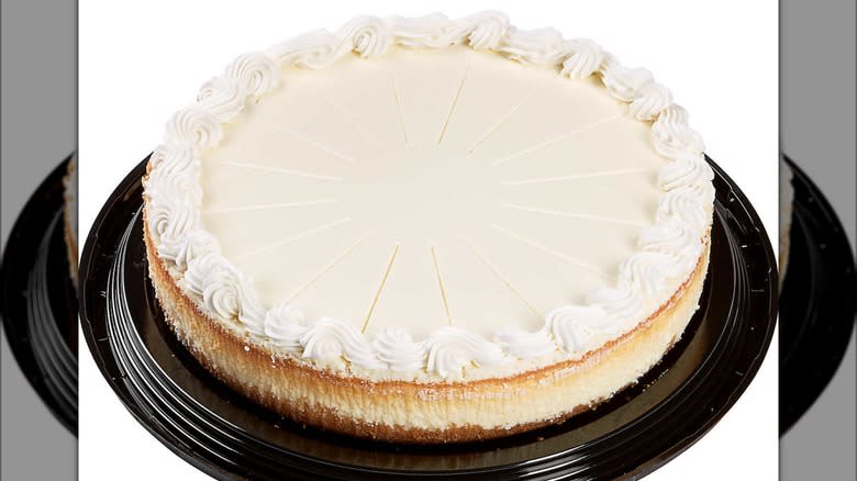 Costco plain cheesecake