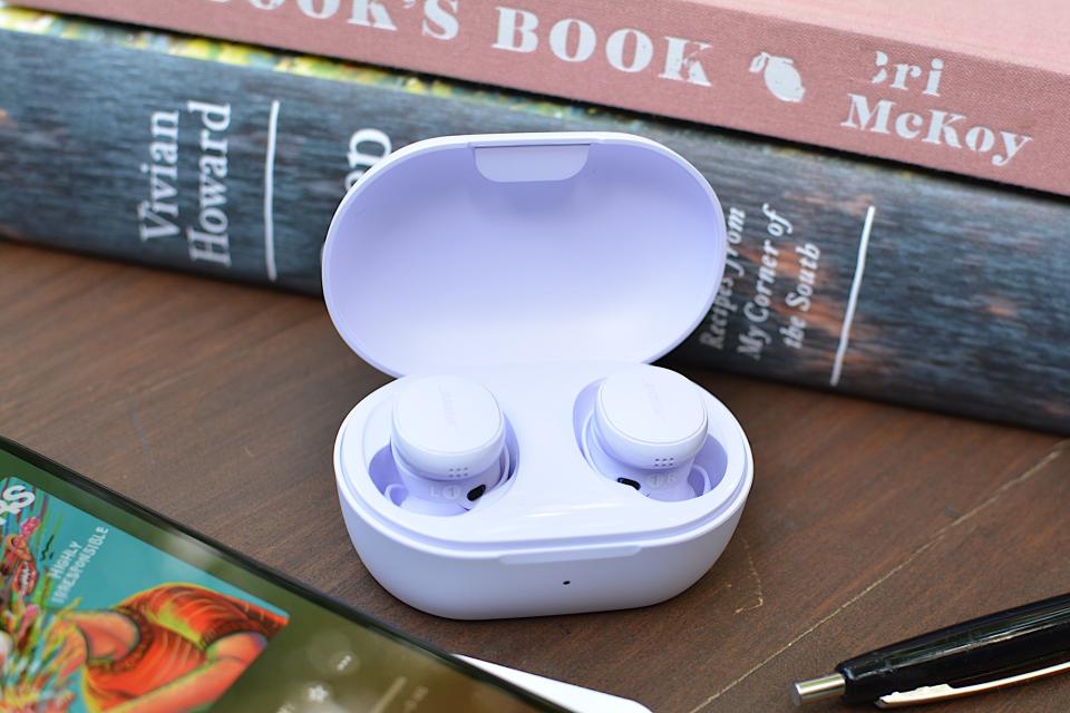 <p>The earbuds may be smaller, but the case is still quite large.</p>
