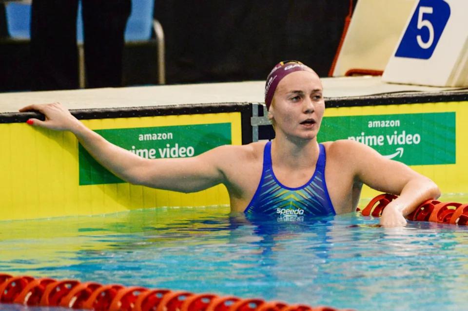 Si alguien puede retar a Katie Ledecky, esa es la australiana Ariarne Titmus. (Foto: Brenton Edwards / AFP / Getty Images).