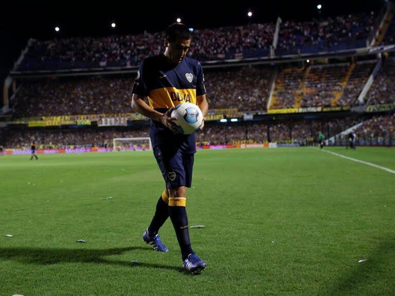 Juan Román Riquelme es el futbolista de Boca que más partidos disputó en la Bombonera