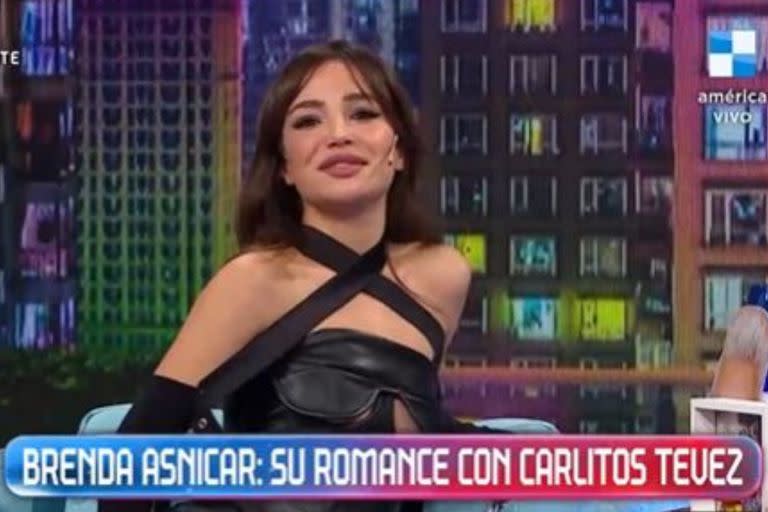 Brenda Asnicar habló de su relación con Carlos Tévez y sorprendió con su respuesta: “Fue un gran crossover”