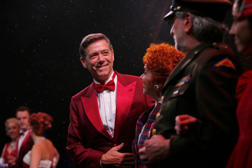 Broadway veteran David Elder plays Bob in "Irving Berlin's White Christmas" on stage at the Zeiterion Performing Arts Center Nov. 26 to Dec. 4.
