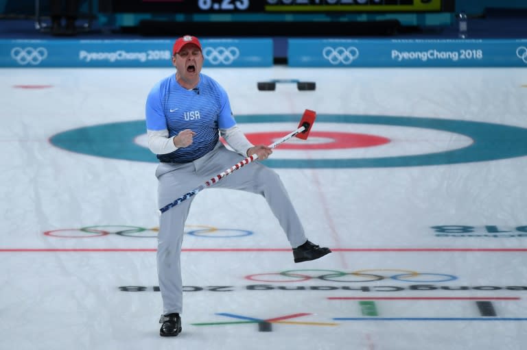 USA skip John Shuster led his team to their first curling gold