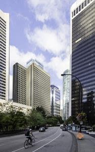 At 27-storeys, Arthur Erickson Place was the tallest building in Vancouver when it completed in 1968. It became a multi-award-winning national heritage landmark for its construction and design.