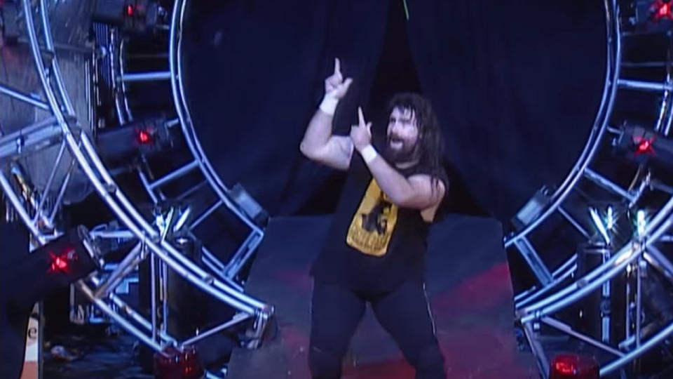 Mick Foley (as Cactus Jack) at the 1998 Royal Rumble