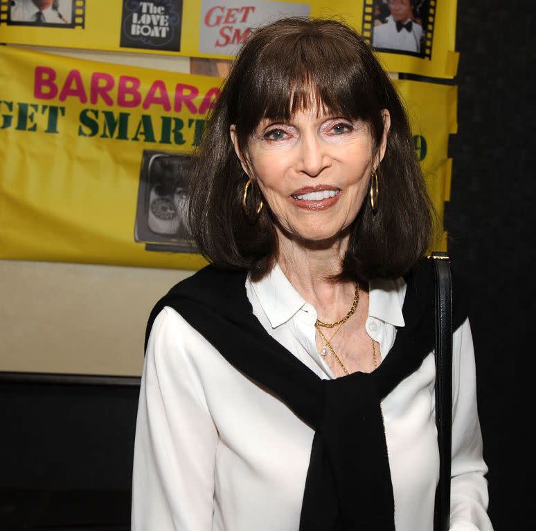 Barbara Feldon attends the Chiller Theatre Expo Fall 2018 at Hilton Parsippany on October 27, 2018 in Parsippany, New Jersey.