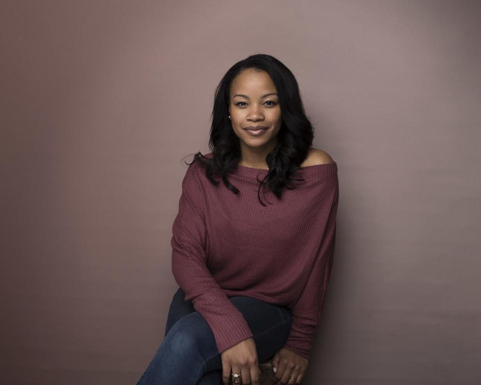 Actress Chante Adams poses for a portrait to promote the film "Roxanne Roxanne" at the Music Lodge during the Sundance Film Festival on Saturday, Jan. 21, 2017, in Park City, Utah. (Photo by Taylor Jewell/Invision/AP)