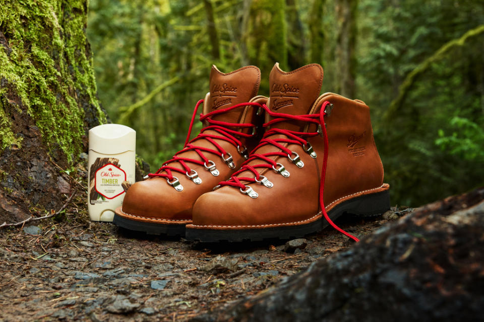 Danner x Old Spice limited-edition collection. - Credit: danner