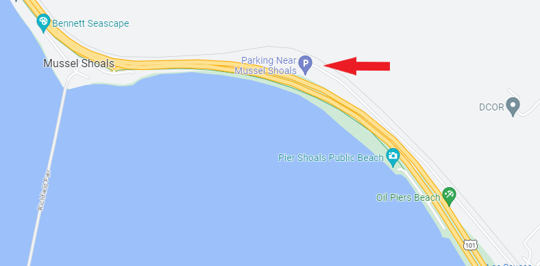 A parking lot that provides pedestrian access to beach areas near Mussel Shoals will be mostly closed through Friday, May 26, for upgrades meant to prevent illegal street racing, Caltrans officials said.