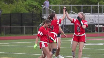 Somers tops Panas in flag football playoff
