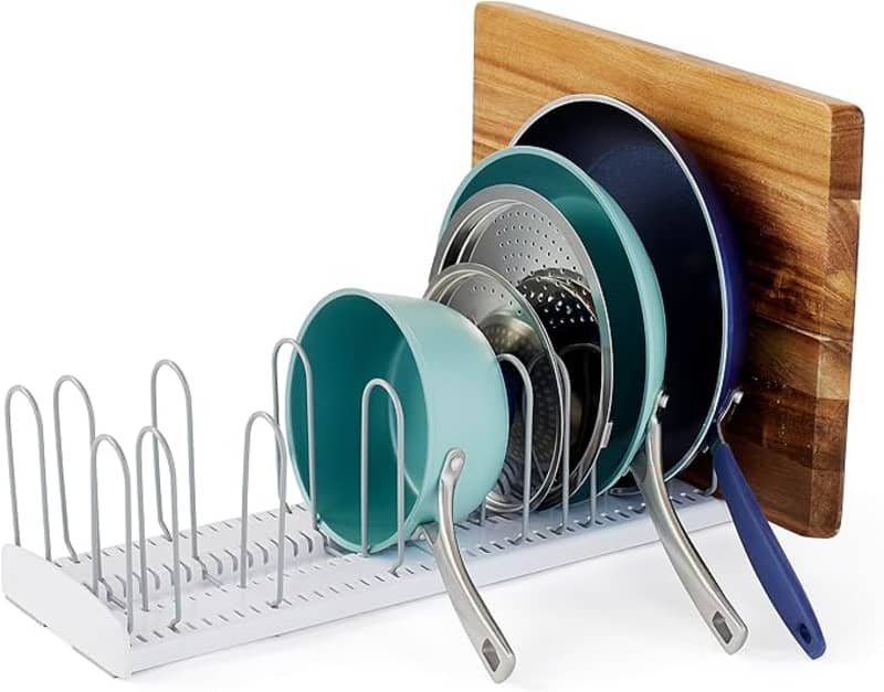 YouCopia StoreMore Expandable Pan and Lid Rack