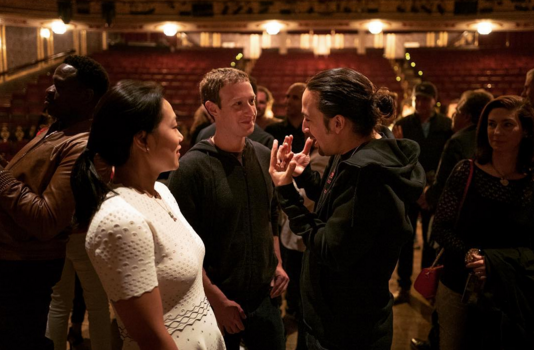 <p>How did the Facebook CEO celebrate his fourth wedding anniversary? By going to see Broadway’s hottest show, <i>Hamilton</i>. “In the room where it happens with the amazing Lin-Manuel Miranda,” he wrote, describing their evening as “the perfect way to celebrate.” <i>(Photo: <a href="https://www.instagram.com/p/BFt3Hrmweew/" rel="nofollow noopener" target="_blank" data-ylk="slk:Instagram;elm:context_link;itc:0;sec:content-canvas" class="link ">Instagram</a>)</i></p>