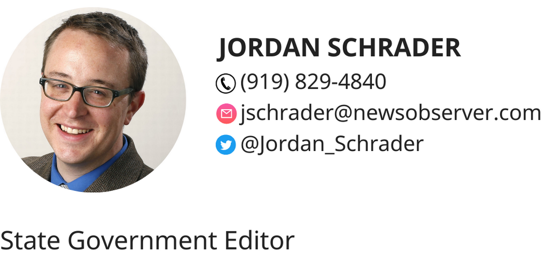 Jordan Schrader has spent the past 15 years covering state governments, including as politics editor for The News & Observer since 2016.
