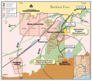 Namdini Mining Licence and Bolgatanga Project Tenements