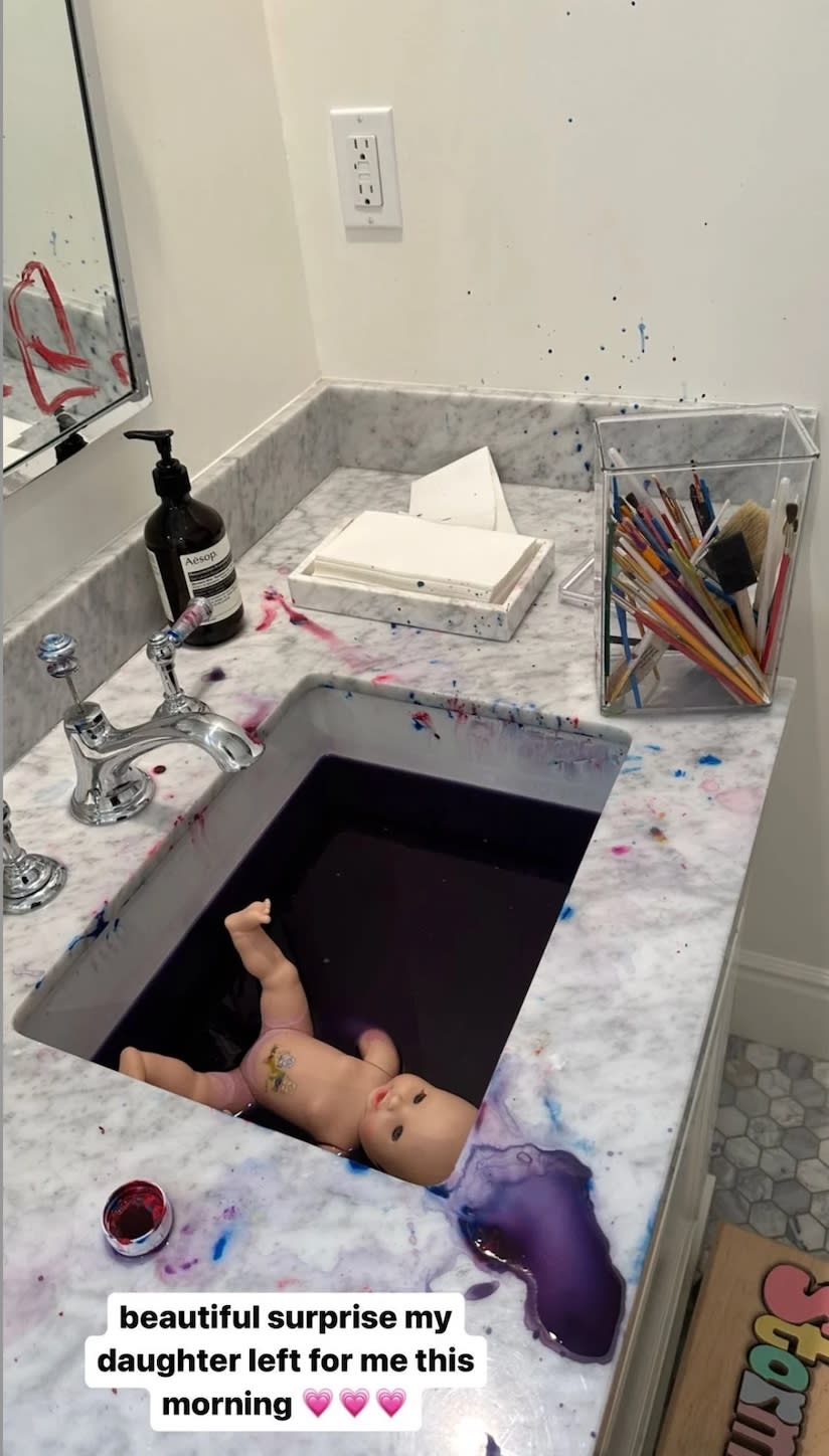 Kylie’s Painted Bathroom