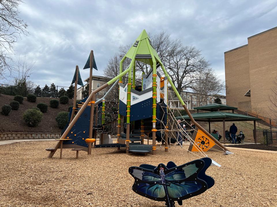 Ella Mae Logan Park celebrates reopening with a ribbon cutting.