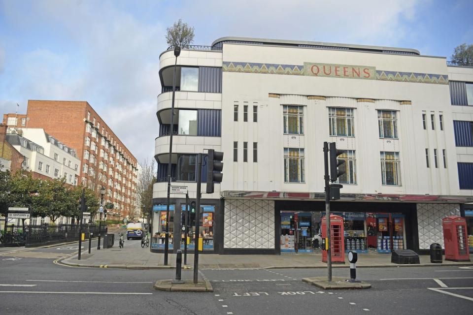 There's an unusual art deco building on Bishop’s Bridge Road (Daniel Lynch)