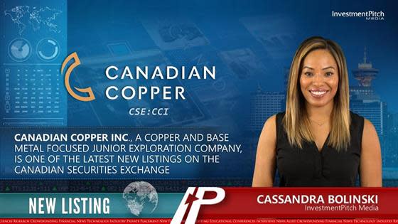 InvestmentPitch Media Video Discusses Canadian Copper’s New CSE Listing and Portfolio of Properties in Prolific Bathurst Mining Camp of New Brunswick, Canada: InvestmentPitch Media Video Discusses Canadian Copper’s New CSE Listing and Portfolio of Properties in Prolific Bathurst Mining Camp of New Brunswick, Canada