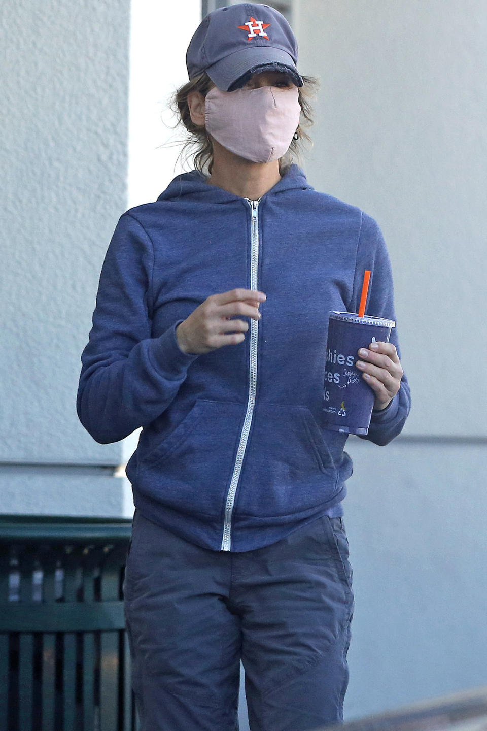 <p>Renée Zellweger was spotted in Los Angeles wearing a mask while out and about.</p>