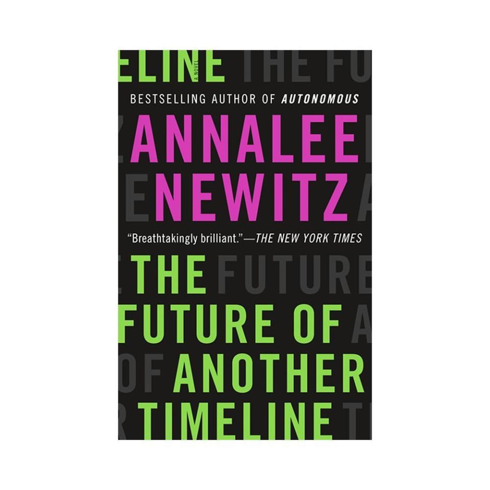 <p><a href="https://go.redirectingat.com?id=74968X1596630&url=https%3A%2F%2Fbookshop.org%2Fp%2Fbooks%2Fthe-future-of-another-timeline-annalee-newitz%2F6986811&sref=https%3A%2F%2F" rel="nofollow noopener" target="_blank" data-ylk="slk:Shop Now;elm:context_link;itc:0;sec:content-canvas" class="link ">Shop Now</a></p><p><i>The Future of Another Timeline</i> by Annalee Newitz</p><p>bookshop.org</p><p>$17.66</p>