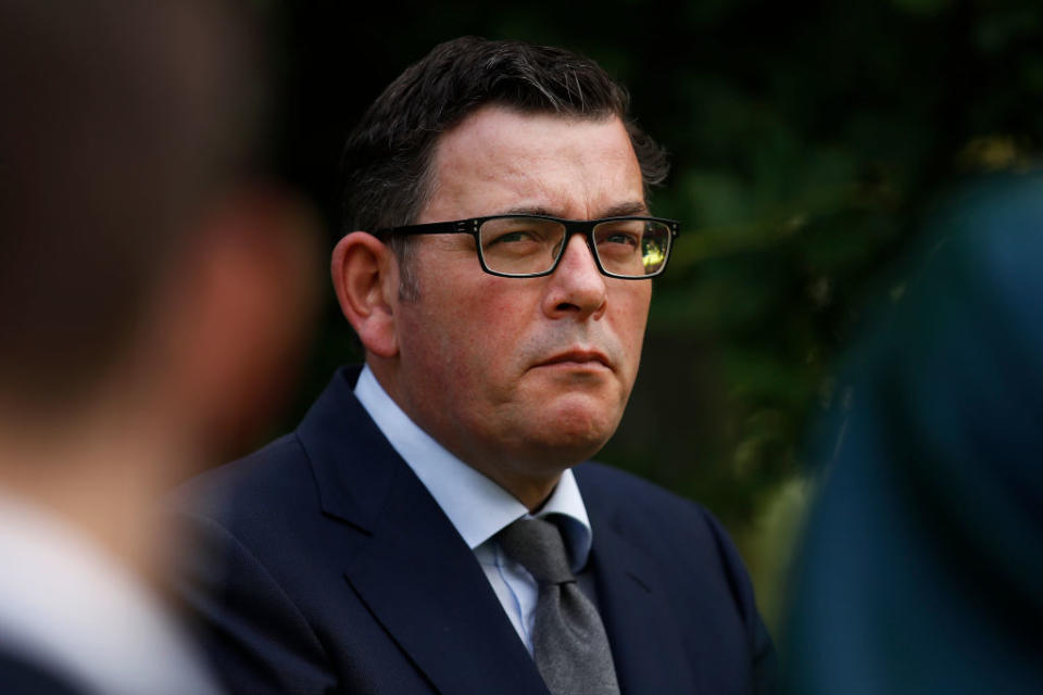 Daniel Andrews has issued a warning to the Victorian public. Source: Getty