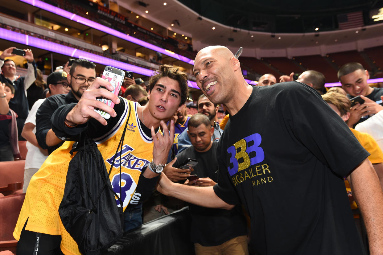 LaVar Ball is a star. Just ask him. (Getty)