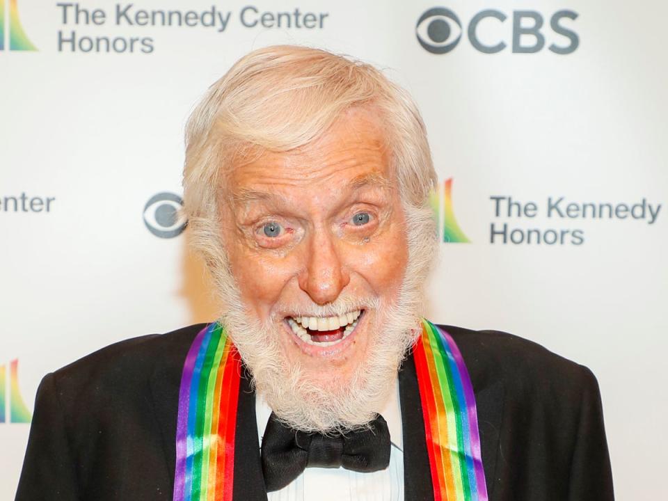 Dick Van Dyke attends the 43rd Annual Kennedy Center Honors at The Kennedy Center on 21 May 2021 (Getty Images)