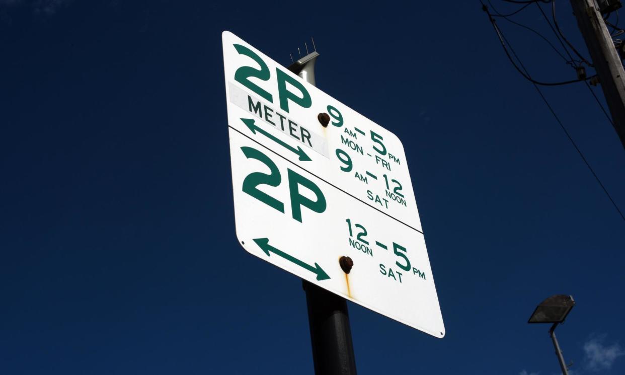 <span>The City of Glen Eira council says fines issued along Malane Street in Ormond will be cancelled after signs were changed by unknown parties.</span><span>Photograph: Scott Kenneth Brodie/Alamy</span>