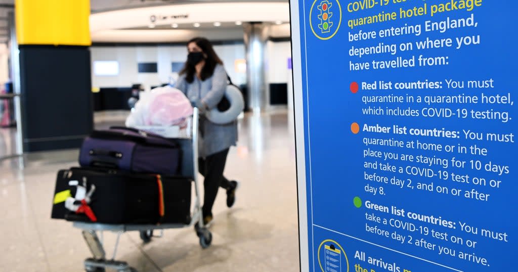 File: India had earlier warned the UK of ‘reciprocal measures’ if it did not address the country’s concerns related to its new travel guidelines (EPA)