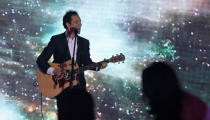 GENERAL SANTOS, PHILIPPINES - DECEMBER 17: David Pomeranz performs during the 34th birthday of World boxing icon Manny Pacquiao on December 17, 2012 in General Santos, Philippines. (Photo by Jeoffrey Maitem/Getty Images)