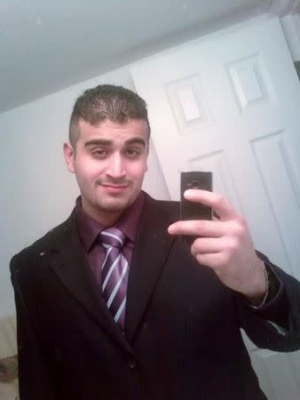 An undated photo from a social media account of Omar Mateen, who Orlando Police have identified as the suspect in the mass shooting at a gay nighclub in Orlando, Florida, U.S., June 12, 2016. Omar Mateen via Myspace/Handout via REUTERS